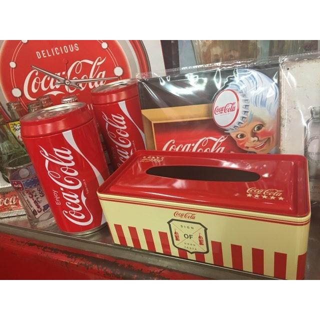 コカコーラ ティッシュケース レッド coca-cola コカ・コーラ