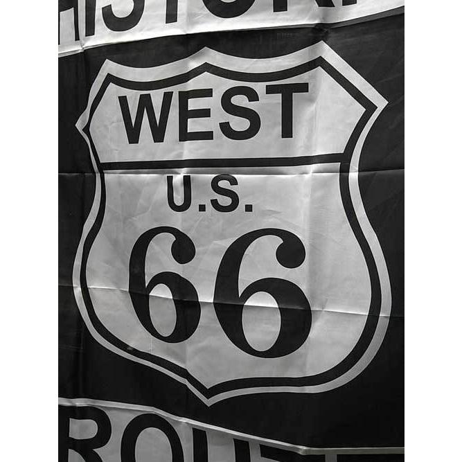 ROUTE66 FLAG 【HISTORIC】US輸入品 / ルート66 アメリカ雑貨