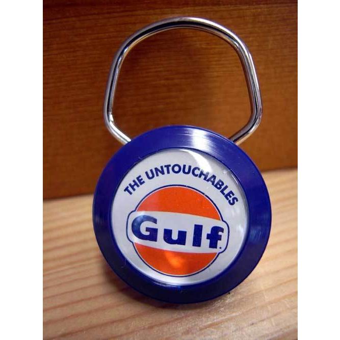 GULF ブルー SHOW RING キーリング 世田谷ベース アメリカ雑貨 アメリカン雑貨 | 