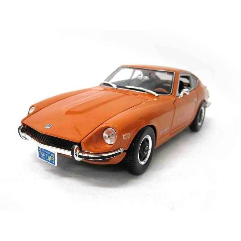 ダットサン 240Z 1971 Maisto ミニカー 1:18 SE オレンジ フェアレディ 
