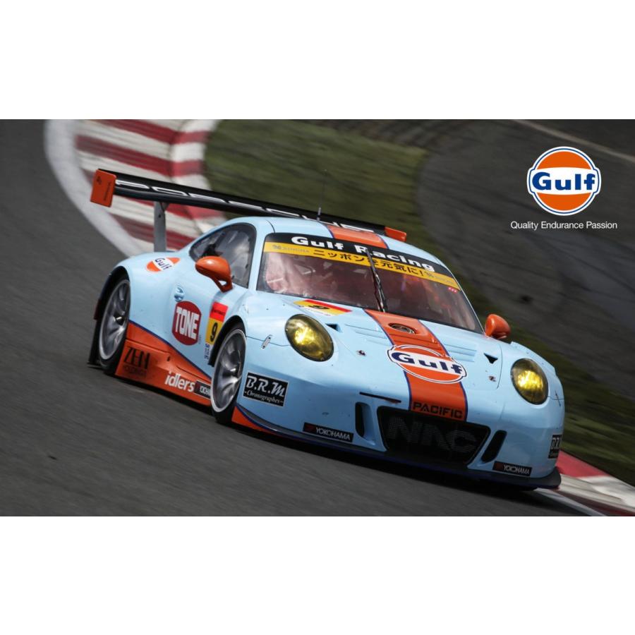 GULF ガルフ ステッカー 15cm ポルシェ アメリカン雑貨 : アメリカン
