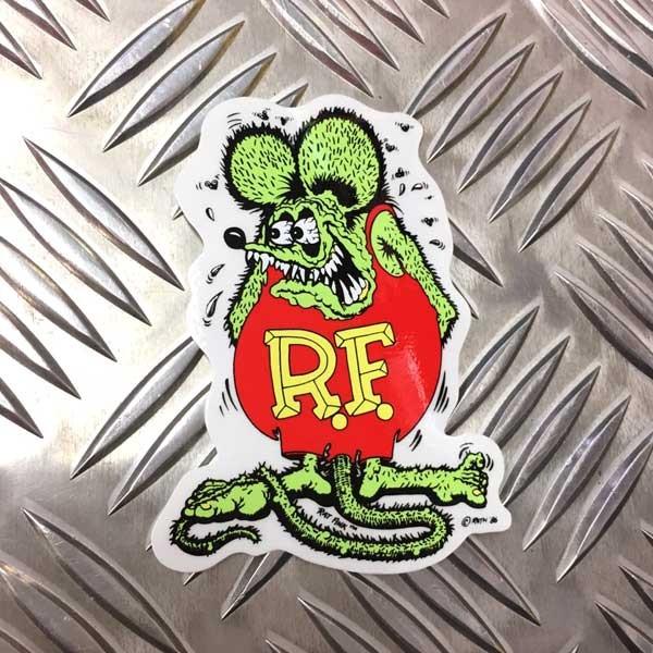 RatFink ラットフィンクステッカー Size:S（H8.0xW5.5cm