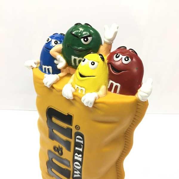 M&M's エムアンドエムズ ソフビ コインバンク 貯金箱 MM スタチュー アメリカン雑貨｜choppers｜02