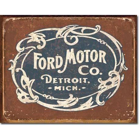 Ford ブリキ 看板 アメリカ レトロ ブリキ看板 Ford Historic フォード モーター 1707 US 直輸入
