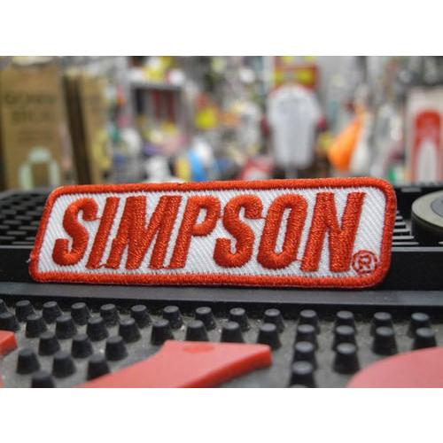 SIMPSON レーシング ワッペン シンプソン 世田谷ベース アメリカ雑貨 アメリカン雑貨｜choppers