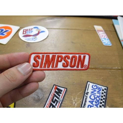 SIMPSON レーシング ワッペン シンプソン 世田谷ベース アメリカ雑貨 アメリカン雑貨｜choppers｜02