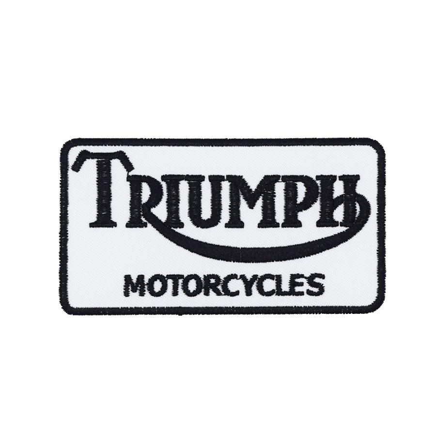 TRIUMPH 長方形 レーシング ワッペン #223 トライアンフ 世田谷ベース アメリカ雑貨 アメリカン雑貨 | 