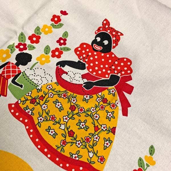 キッチンクロス 黒人 aunt mam ランチョンマット カントリー アメリカン雑貨 アメ雑 |  | 01