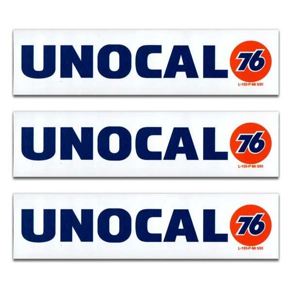 UNOCAL76 ステッカー 3枚セット ユノカル76 76 アメリカン雑貨 アメ雑 | 