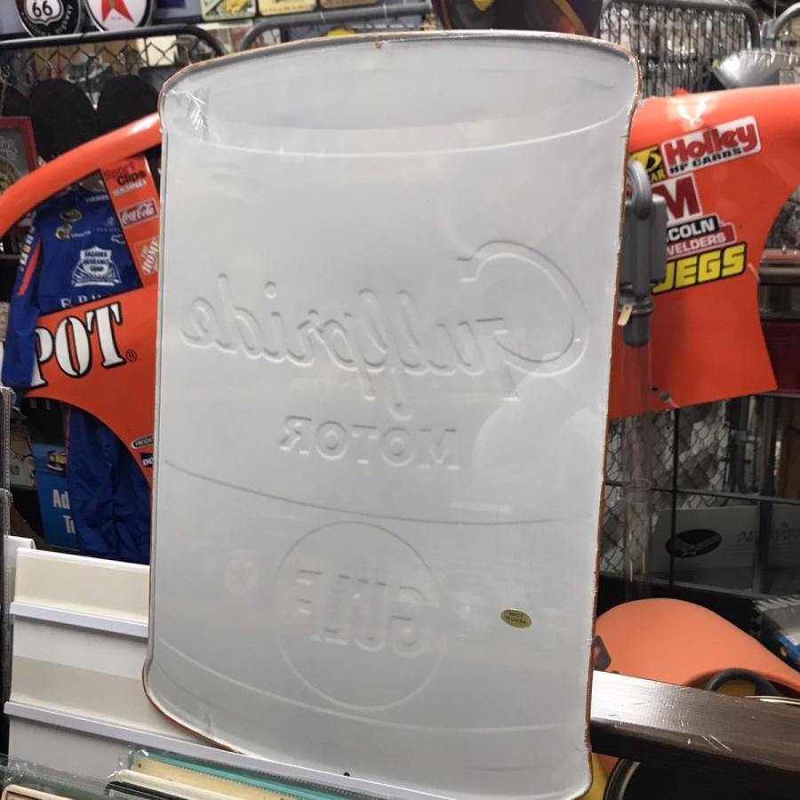 BIG GULF OIL CAN ビッグ ガルフ オイル缶 エンボスサイン 看板