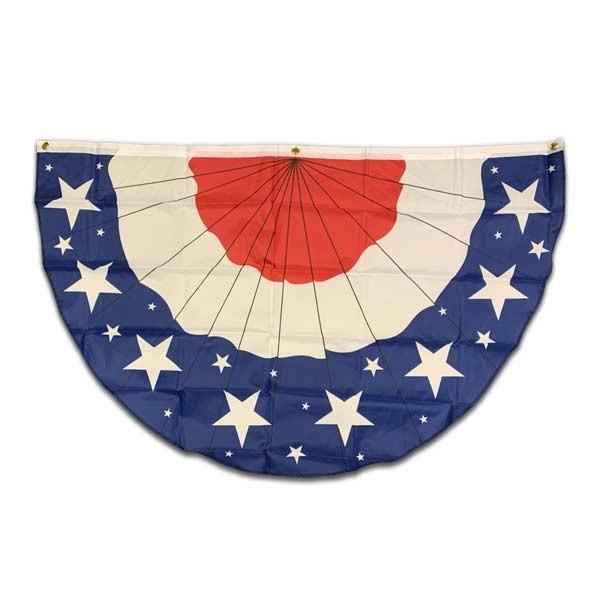 アメリカ 星条旗 バンティング フラッグ BLUE AMERICAN BUNTING FLAG