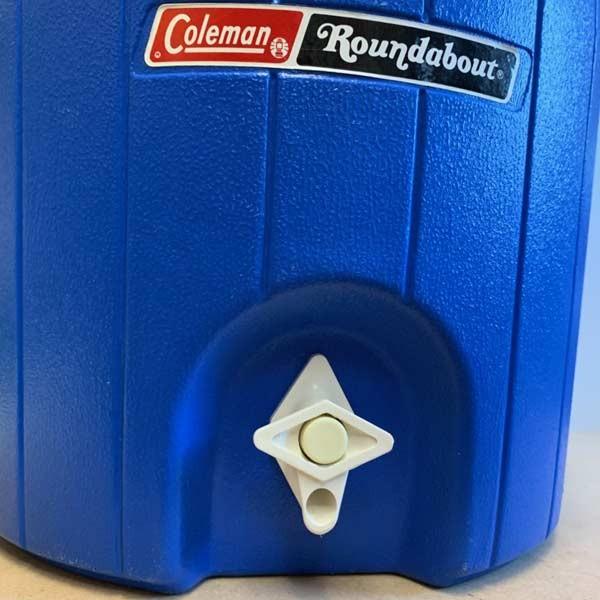 コールマン ヴィンテージ ウォーター ジャグ 箱付き ブルー 85年 コールマン ヴィンテージ ウォーター ジャグ 箱付き ブルー 85年