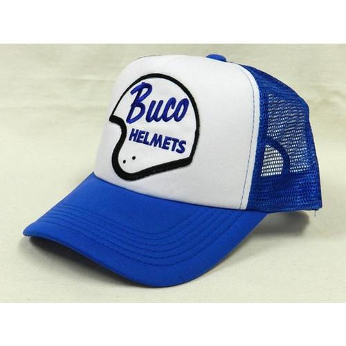 メッシュキャップ Buco ブルー トラッカーキャップ アメリカ雑貨 アメリカン雑貨 | 