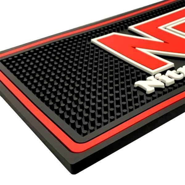 BARマット [NOS-BK] 44.5×17.8×0.7cm / ノス バーマット ニトロ ラバー