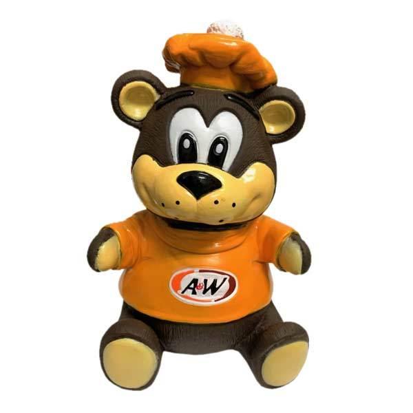A&W Bear エンダー グレートルートベア ソフビ コインバンク 貯金箱