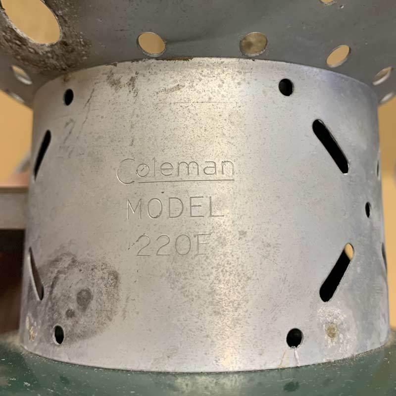 コールマン ヴィンテージ ランタン S-7 220E 1952年12月 coleman