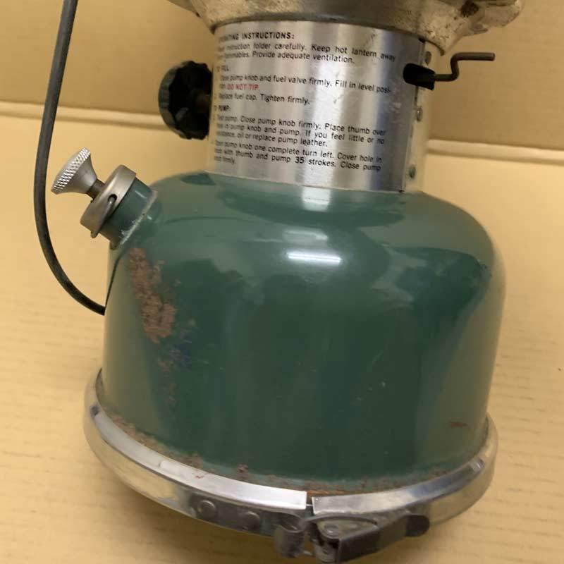 コールマン ヴィンテージ ランタン R-103 220H セーフ付き 1973 コールマン ヴィンテージ ランタン R-103 220H セーフ付き 1973