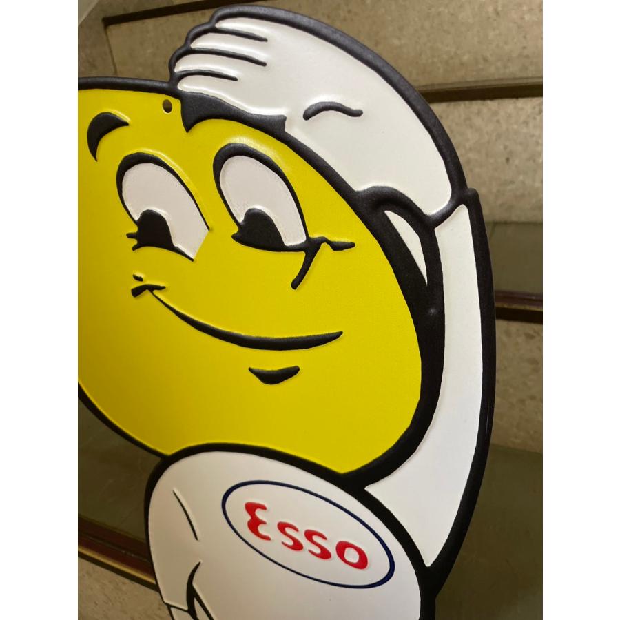エッソボーイ ダイカット エンボス サイン 看板 ESSOBOY : アメリカン