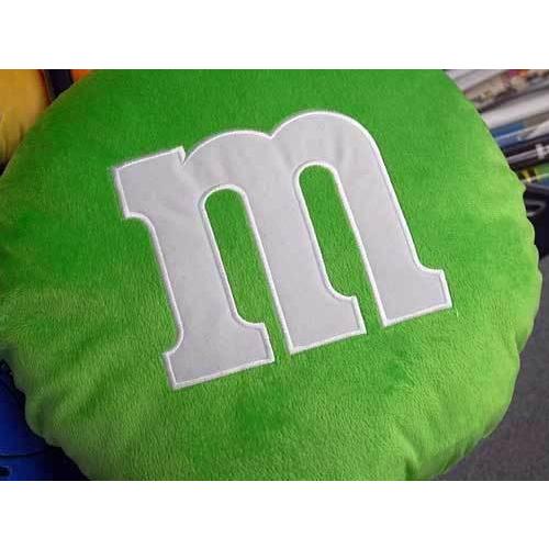 M&M's クッション グリーン エムアンドエムズ アメリカ雑貨 アメリカン
