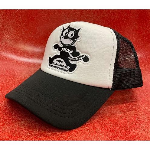メッシュキャップ ブラック FELIX CHEVROLET フィリックス アメキャラ