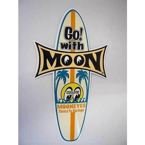 MOON Surf Bord Sticker /　ムーンサーフボードステッカー｜choppers