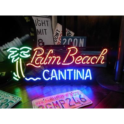 ネオンサイン　パームビーチ　PALM　BEACH　ネオン管　店舗照明　ガレージ　ネオンライト　アメリカン雑貨