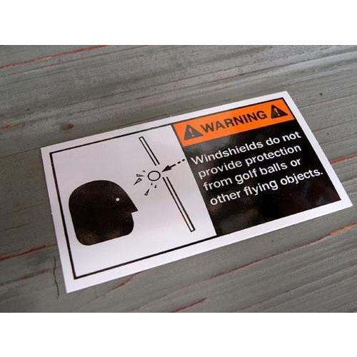 Golf Cart Warning ステッカー 世田谷ベース アメリカ雑貨 アメリカン雑貨 975 Choppers 通販 Yahoo ショッピング