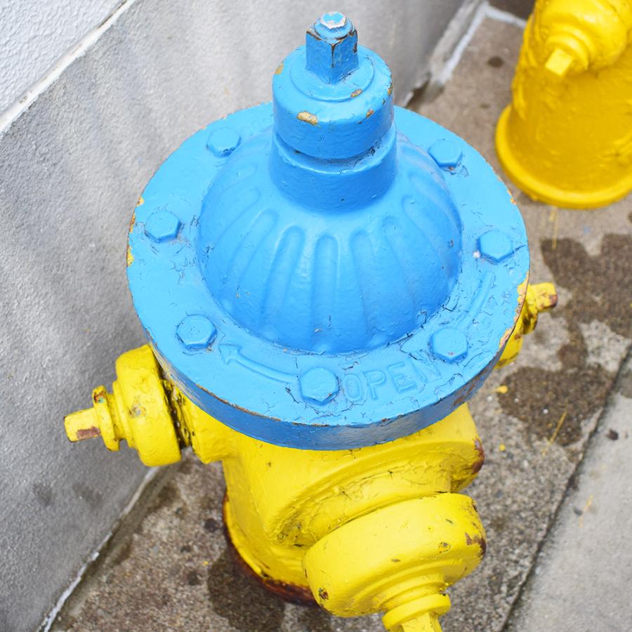 本物】【アメリカ使用品】消火栓 VINTAGE 80s FIRE HYDRANT [ 25-10-4