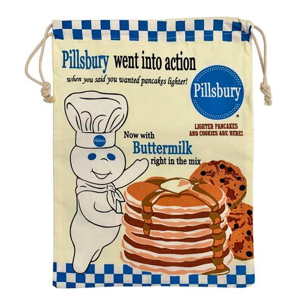 ピルズベリー ドゥボーイ巾着袋 / 道具袋 Pillsbury Doughboy