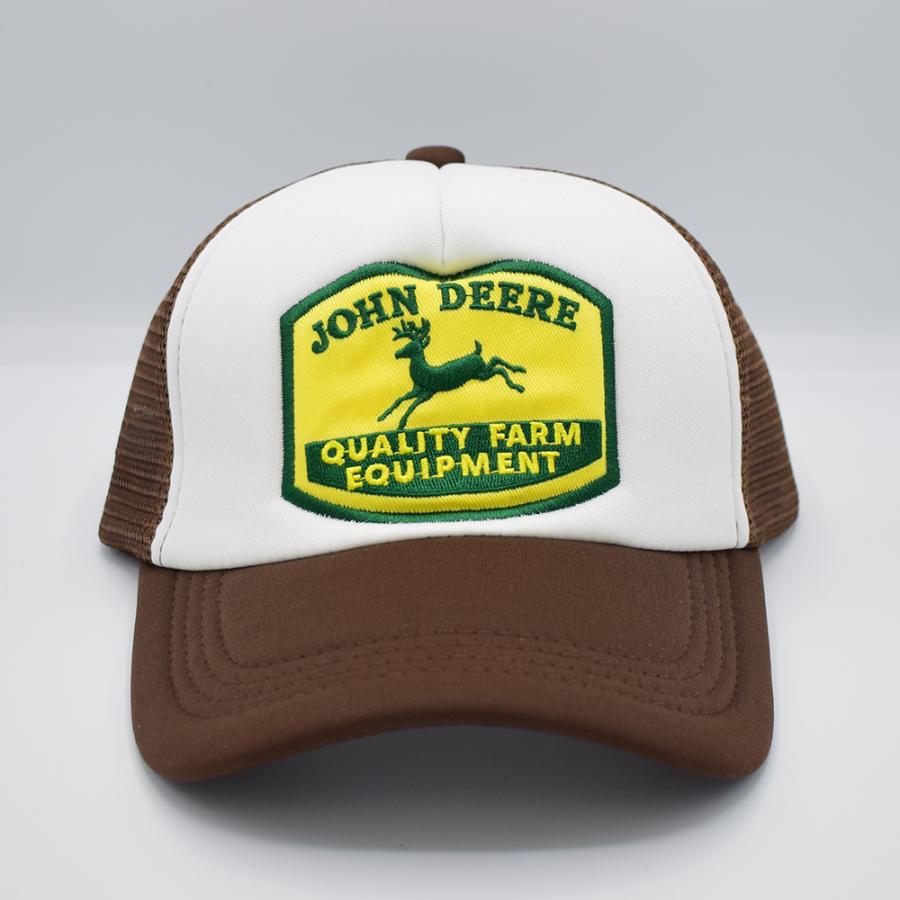 アメリカンレーシング メッシュキャップ JOHN DEERE（BROWN） / ジョン
