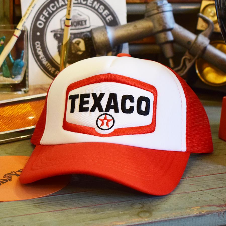 アメリカンレーシング メッシュキャップ TEXACO（RED） / テキサコ