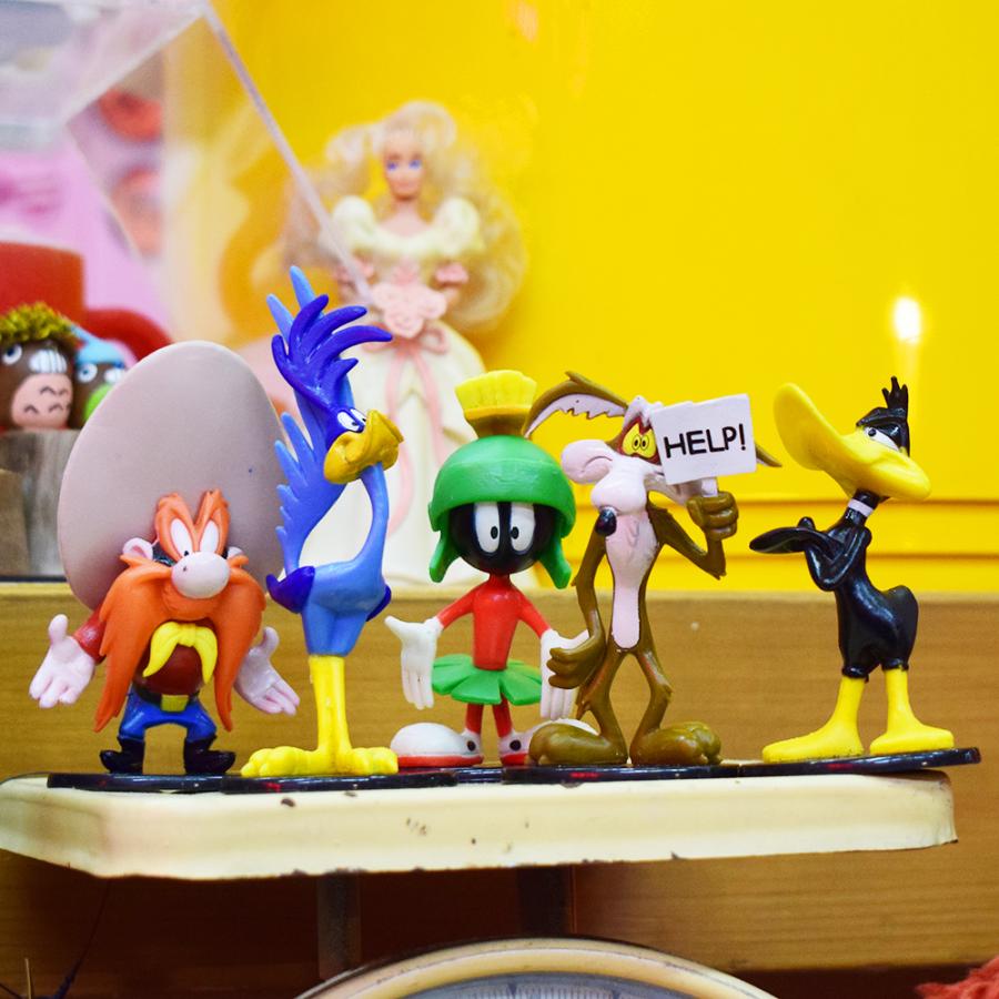 アメキャラ ミニフィギュア 5体セット ／ロードランナー コヨーテ