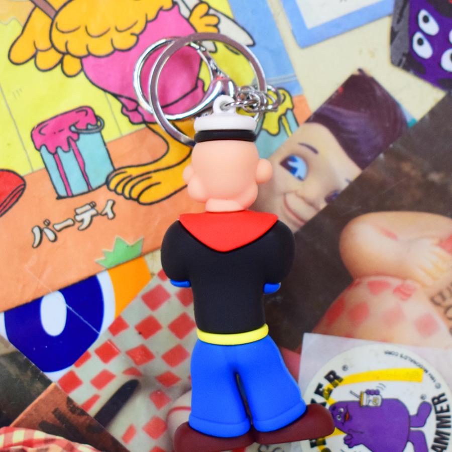 POPEYE LIMITED EDITION キーホルダーセット 3Dラバーキーホルダー POPEYE ポパイ/ コミック キーリング