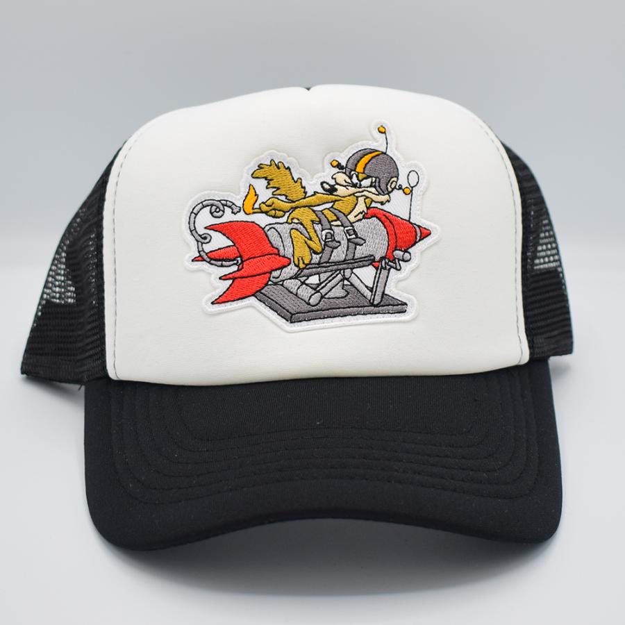 アメリカンレーシング メッシュキャップ WILE E. Coyote（BLACK