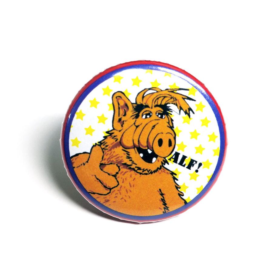 缶バッチ #CB035 ALF! アメリカン雑貨 缶バッジ : アメリカン雑貨専門