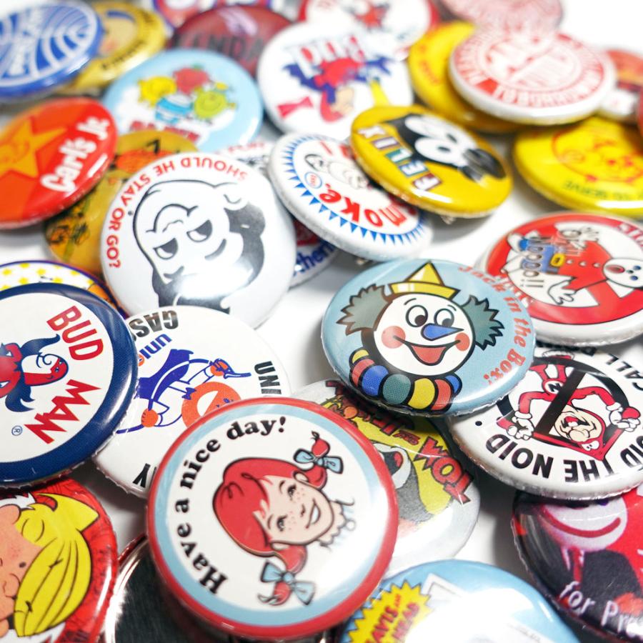 追跡メール便 送料無料】アメリカな缶バッチ5個SET [G] / 缶バッジ