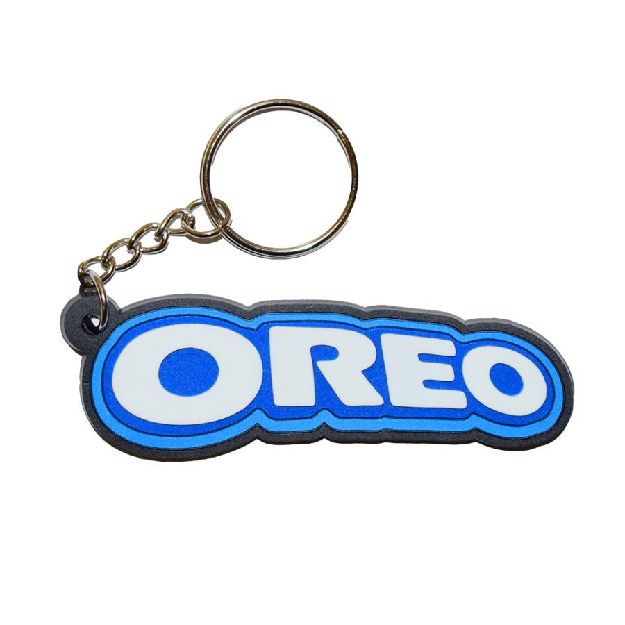 メール便可】ラバーキーホルダー [オレオ ] (8×2.5cm) / OREO