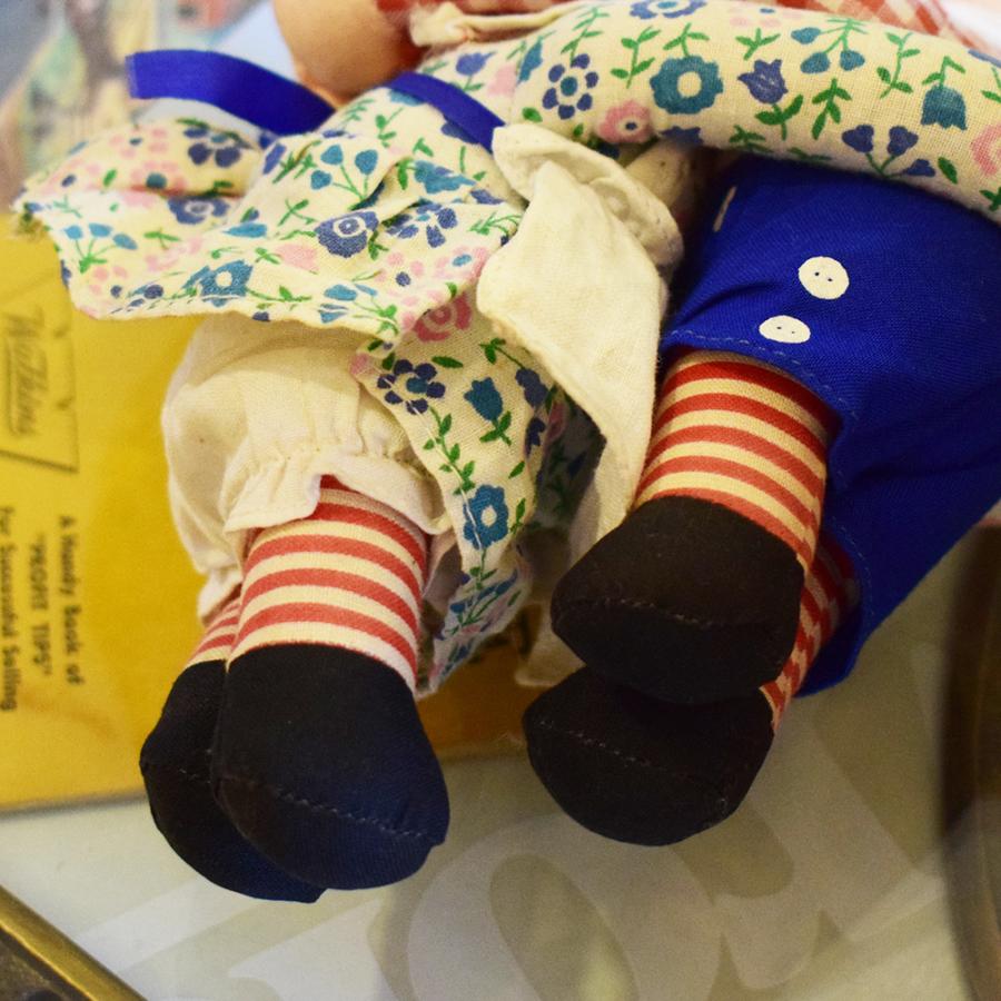 ラガディアン knickerbocker 人形 アメリカンヴィンテージ