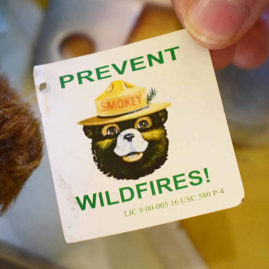 90's スモーキーベア ぬいぐるみ / Smokey Bear 人形 マスコット