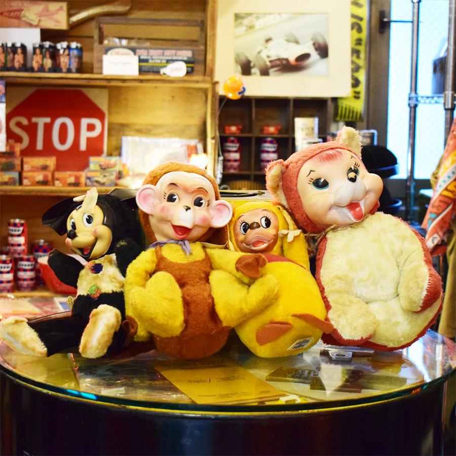 Vintage ラバーフェイス わんわん物語 ぬいぐるみ / GUND社製