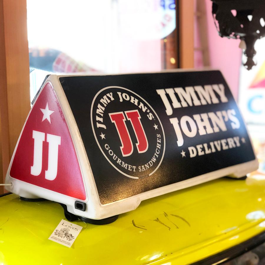 Vintage Jimmy John's ライトサイン / ジミー・ジョンズ
