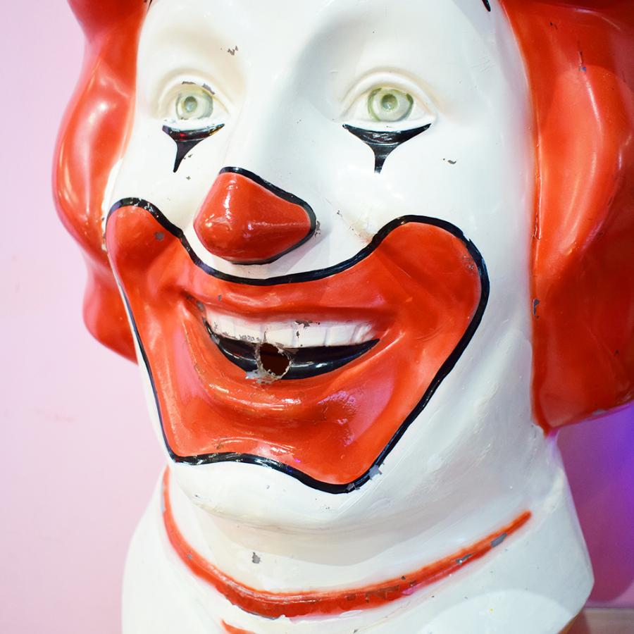 1977年　ロナルドマクドナルド　バルーンヘッド　カバー　セット　店舗用　看板 Special 70's Ronald McDonald's Balloon Inflator Head & Cover