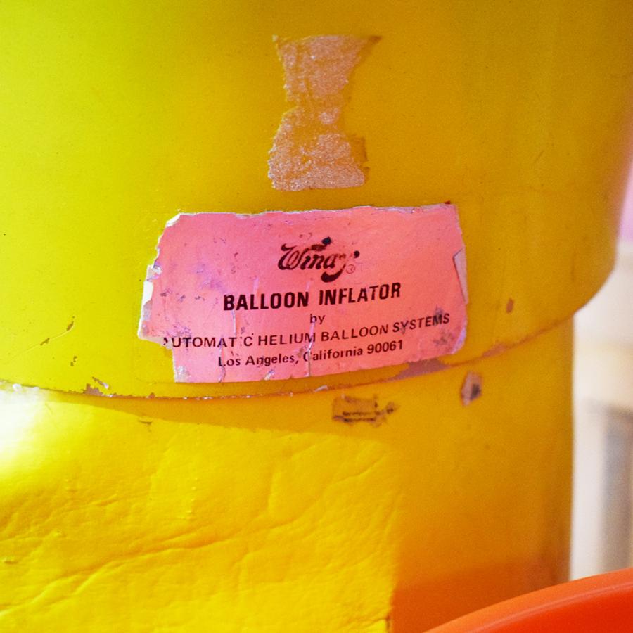 Special 70's Ronald McDonald's Balloon Inflator Head & Cover