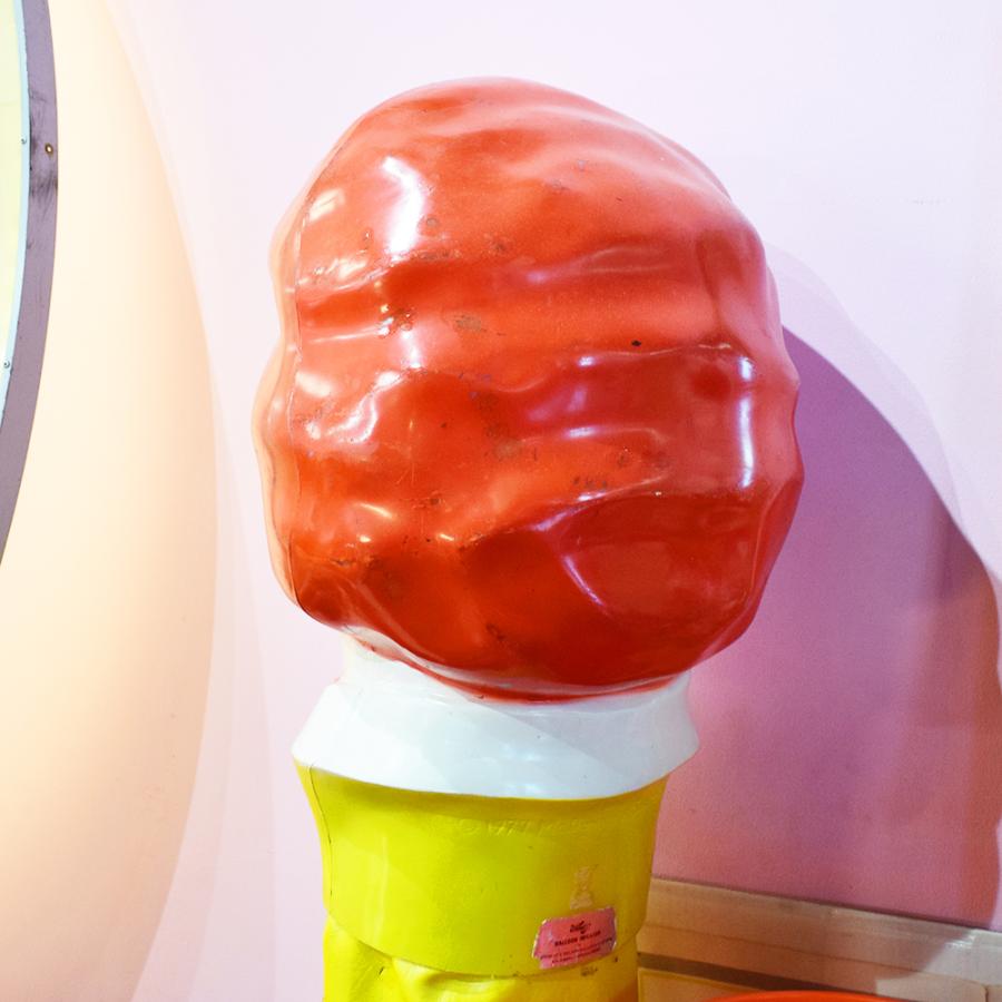 Special 70's Ronald McDonald's Balloon Inflator Head & Cover