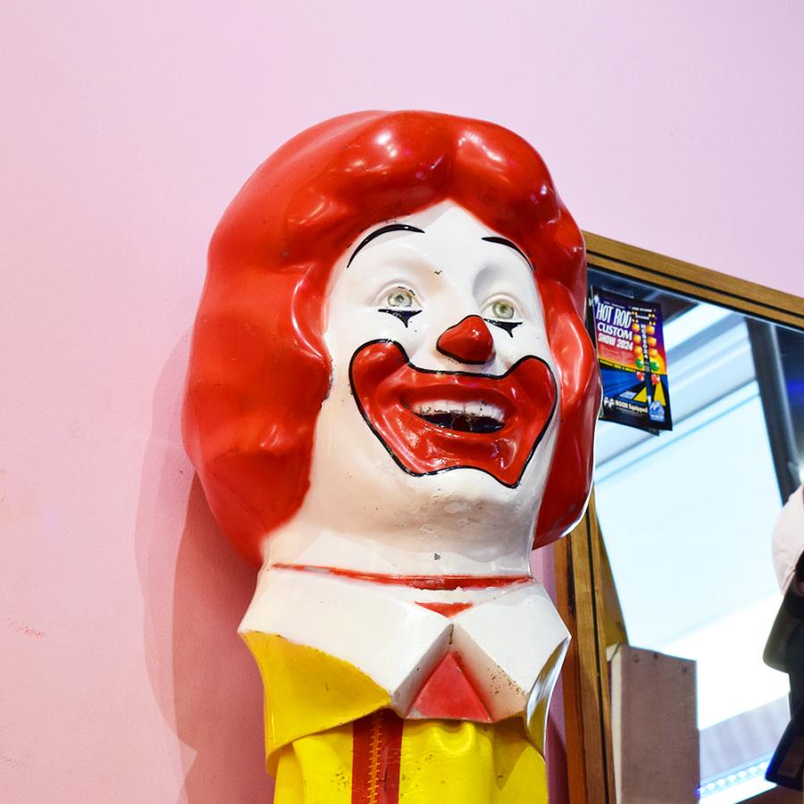 Special 70's Ronald McDonald's Balloon Inflator Head & Cover