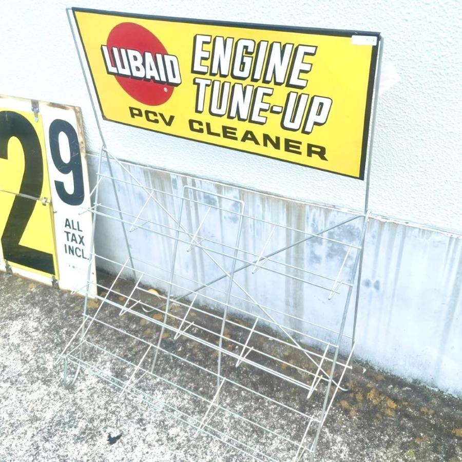 メタルラック Lubaid Engine Tune-Up ヴィンテージ ディスプレイラック