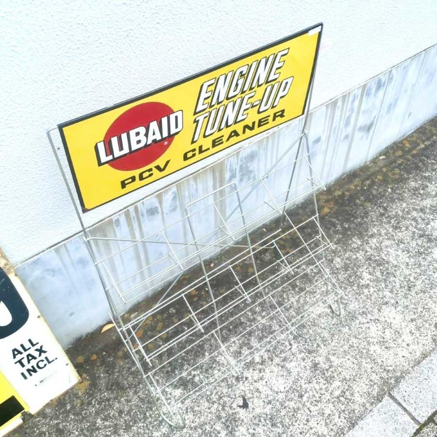 メタルラック Lubaid Engine Tune-Up ヴィンテージ ディスプレイラック