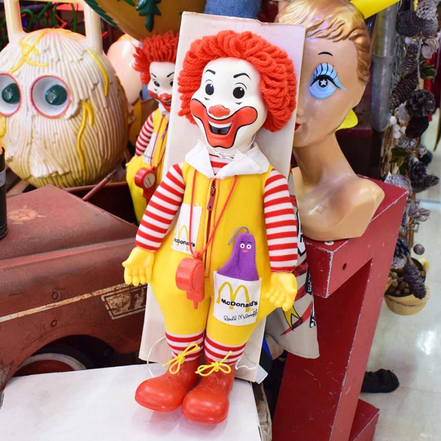 70’s McDonald's ドナルド・マクドナルド プラッシュドール / Ronald McDonald ヴィンテージ_6