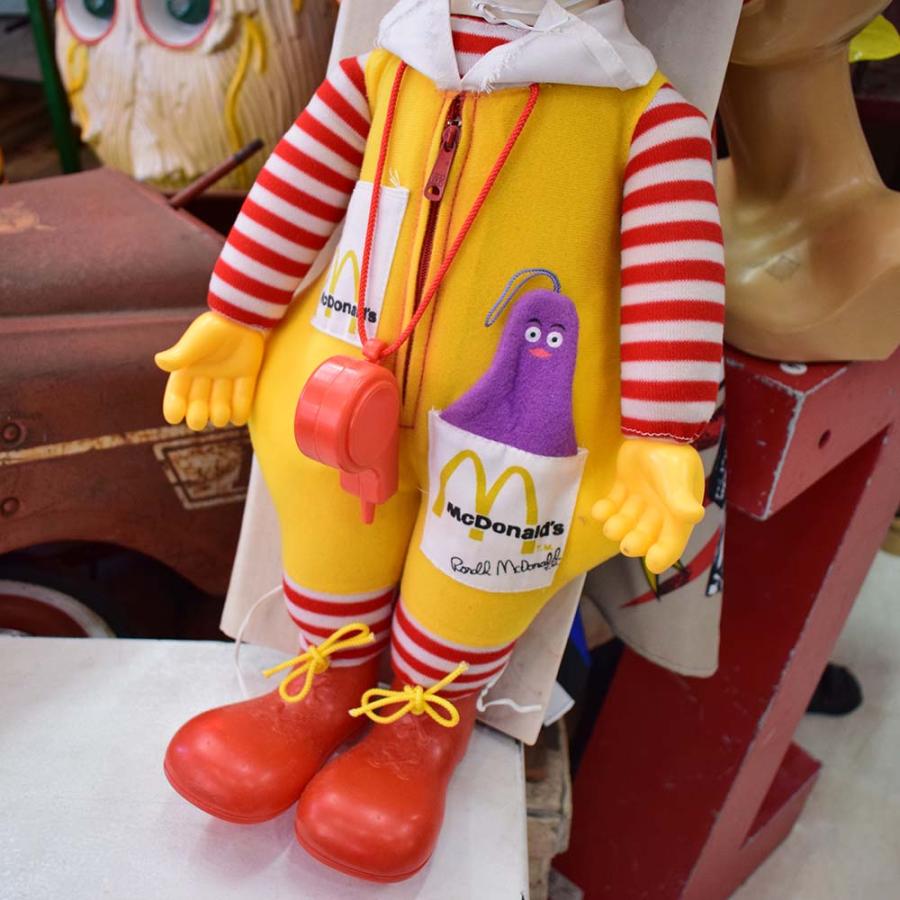 70’s McDonald's ドナルド・マクドナルド プラッシュドール / Ronald McDonald ヴィンテージ_8