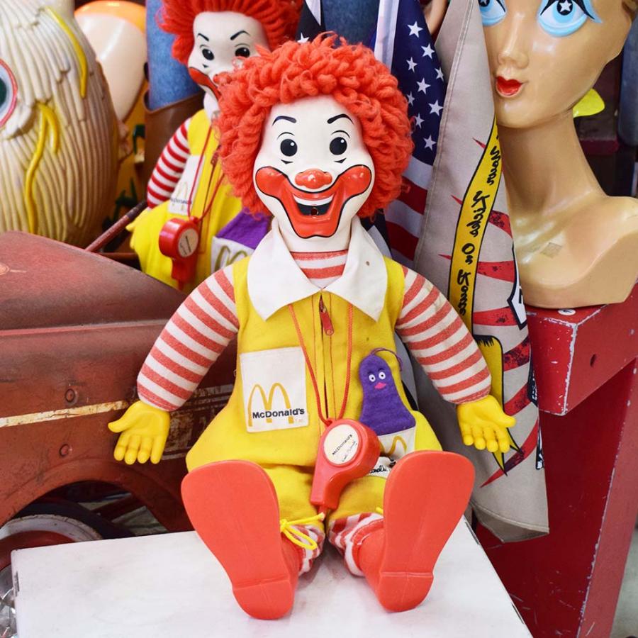 70's McDonald's ドナルド・マクドナルド プラッシュドール / Ronald